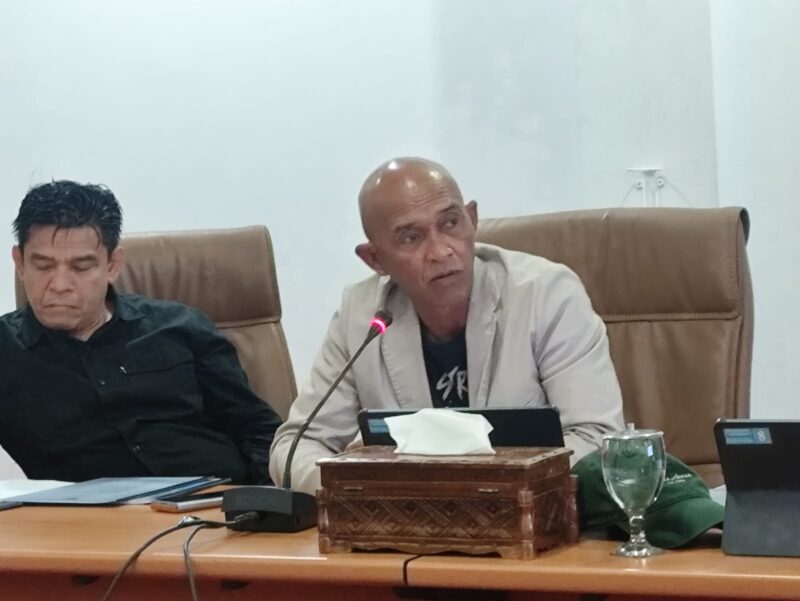 Anggota Komisi A DPRD Kota Bontang Muhammad Yusuf (kanan) dan Arfian Arsyad. (ist)