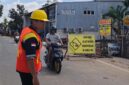 Proyek Perbaikan Drainase di Jalan Pattimura Kelurahan Api-api Kota Bontang. (ist)