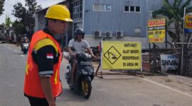 Proyek Perbaikan Drainase di Jalan Pattimura Kelurahan Api-api Kota Bontang. (ist)