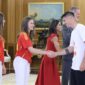 Putri Leonor Sambut Timnas Spanyol, Momen Bersama Gavi Tuai Perhatian Publik. (int)