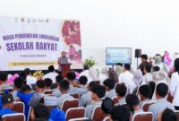 Gubernur Sulsel Andi Sudirman Resmikan MPLS Sekolah Rakyat. (ist)