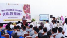 Gubernur Sulsel Andi Sudirman Resmikan MPLS Sekolah Rakyat. (ist)