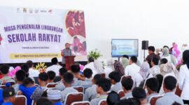Gubernur Sulsel Andi Sudirman Resmikan MPLS Sekolah Rakyat. (ist)