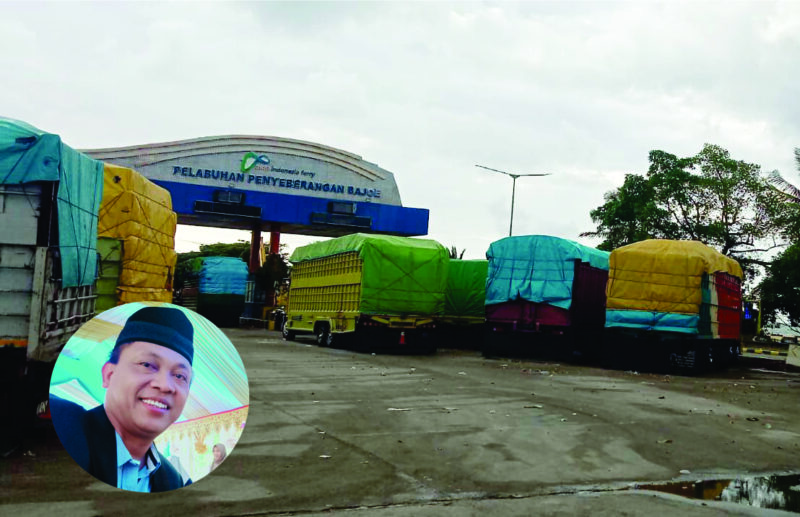 Indra Jaya dan kondisi Pelabuhan Bajoe, (int)