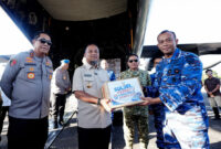Gubernur Sulsel bersama Forkopimda Kirim Kurang Lebih 30 Ton Bantuan Kemanusiaan untuk Korban Gempa NTT. (ist)