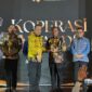 Gubernur Sulsel Andi Sudirman Raih Penghargaan Bakti Koperasi Nayaka Mahambara 2026. (ist)