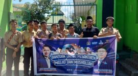 Pengasuh Ponpes Al Amir Fil Jannah Apresiasi Perhatian Andi Muzakkir Aqil terhadap Pesantren. (ist)