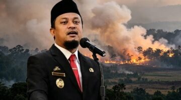 Gubernur Sulsel Minta Warga Waspada Kebakaran Hutan dan Lahan (Karhutla). (int)