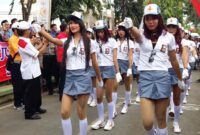 Keikutsertaan Boti dalam barisan gerak jalan peringatan Hari Ulang Tahun (HUT) ke-81 Kemerdekaan RI di Kabupaten Bone menuai polemik. (int)