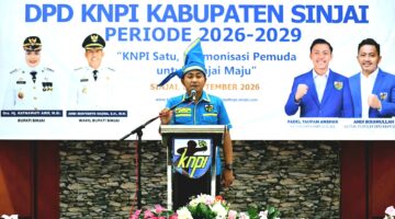 Andi Ikramullah Duduki Kursi Ketua DPD KNPI Sinjai, Bupati Ratnawati Arif Berpesan Kerja Nyata