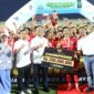 Bone BerAmal FC Juara Piala Gubernur Sulsel. (ist)