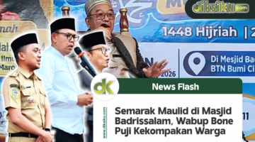 VIDEO : Semarak Maulid di Masjid Badrissalam, Wabup Bone Puji Kekompakan Warga Perumahan BCM