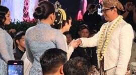Andre Taulany dan Amanda Rigby Resmi Jadi Suami Istri. (int)