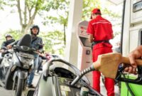 Ilustrasi BBM Pertamina. (int)