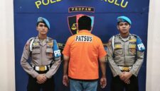 Polda Bengkulu Patsus oknum anggota yang viral meledek peserta aksi. (Instagram Polda Bengkulu)