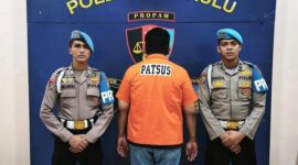Polda Bengkulu Patsus oknum anggota yang viral meledek peserta aksi. (Instagram Polda Bengkulu)