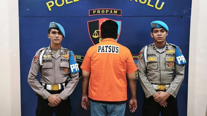 Polda Bengkulu Patsus oknum anggota yang viral meledek peserta aksi. (Instagram Polda Bengkulu)