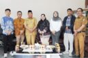 Wakil Bupati Kepulauan Selayar Muhtar dengan Tim BPK Perwakilan Sulsel. (ist)