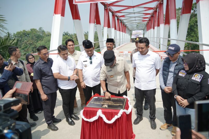 Jembatan Salu Jambu Andalan Diresmikan, Akses Luwu–Luwu Utara Kian Terhubung. (ist)
