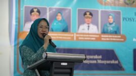 Ketua Tim Penggerak PKK Kabupaten Luwu, Ny. Hj. Kurniah Patahudding. (ist)