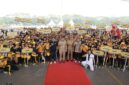 Wali Kota Makassar Munafri Arifuddin Melepas Kontingen Makassar ke Porprov 2026. (ist)