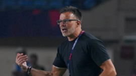 Pelatih Thailand Anthony Hudson. (int)