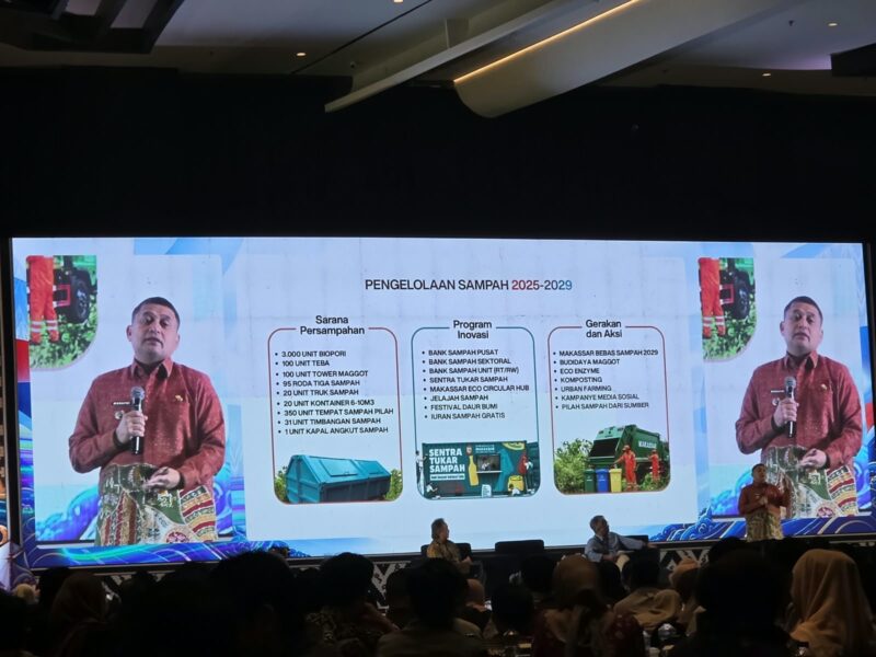 Judul rekomendasi:
Appi Benahi Sampah Makassar dari Hulu ke Hilir, TPA Tamangapa hingga Bank Sampah Jadi Fokus. (ist)