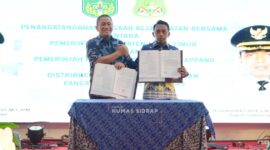 Sidrap Gandeng Luwu Timur Pasarkan Hasil Pertanian dan Peternakan. (ist)