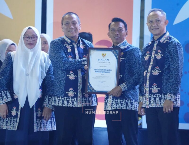 Kontingen Sidrap Raih Penghargaan di Harkopnas ke-79. (ist)