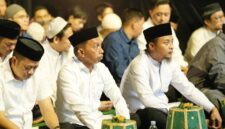 Gubernur Sulsel Andi Sudirman Sulaiman dan Bupati Sidrap Syaharuddin Alrif. (ist)