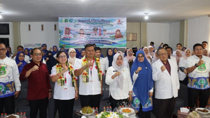 Wabup Sidrap Ingatkan Pentingnya Ketulusan Melayani Pasien. (ist)