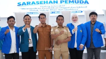 KNPI Didorong Perkuat Kepemimpinan Pemuda, Bupati Sidrap Bidik Generasi Bermental Juara. (ist)