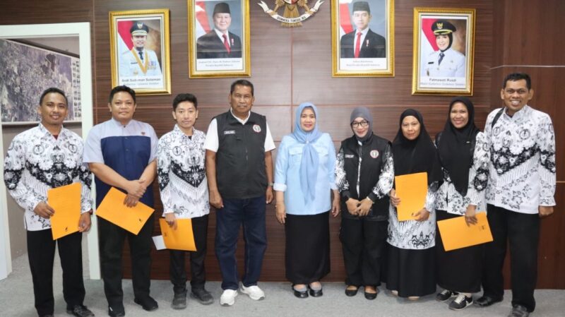 PGRI Sidrap Lolos di Semua Tingkatan Lomba AGP Sulsel, Bidik Tiket Nasional. (ist)