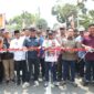 Buoati Bone Andi Asman Sulaiman resmikan Jalan Camming–Bune–Talumae. (ist)