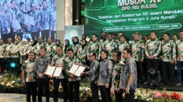 H. Badris Salam Sah Pimpin DPD REI Sulsel Periode 2026-2029