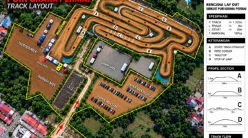 Sirkuit Puri Graha Permai Kejuaraan Nasional (Kejurnas) Grasstrack Swallow Region 5 Putaran 5 Sulawesi Selatan di Kabupaten Bone. Dengan panjang lintasan sekitar 1.300 meter. 