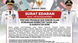 Pemkab Bone Gencarkan Sosialisasi Pemutihan Pajak. (ist)