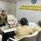 Pj Sekda Bone Edy Saputra Syam audiense dengan pihak BPLH Kementrian Lingkungan Hidup. (ist)