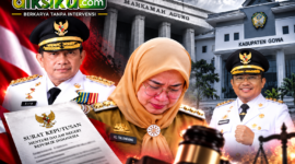 Gowa! Husniah Talenrang Diberhentikan, Darmawangsyah Ambil Alih kursi Bupati Gowa. (Diksiku/Idhul)