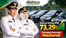 Sidrap Bertengger di Peringkat Keempat Nasional dalam Realisasi Belanja APBD. (ist)