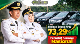 Sidrap Bertengger di Peringkat Keempat Nasional dalam Realisasi Belanja APBD. (ist)