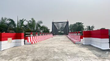 Gubernur Sulsel Minta Jembatan Salujambu Langsung Digunakan Setelah Rampung. (ist)