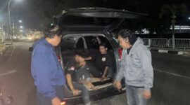 Dua pemuda diamankan polisi karena terlibat aksi tawuran. (int)
