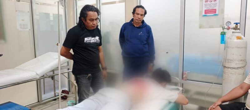 Dicegat di Tengah Jalan, Remaja di Bone Kena Tusukan di Punggung. (ist)