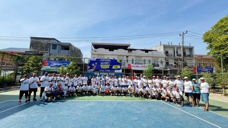 PT Sulsel Citra Indonesia (SCI) menggelar Turnamen Tenis SCI CUP 1 2026 dan SCI GAMES 2026. (ist)