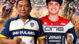 Owner 79 Bone Racing Team Heru Amal dengan Inggil Bernarditus #111. (ist)