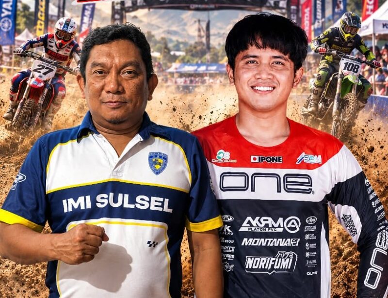 Owner 79 Bone Racing Team Heru Amal dengan Inggil Bernarditus #111. (ist)