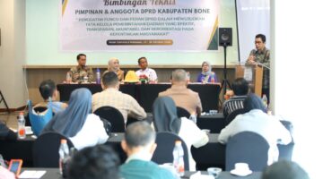 Bimtek DPRD Bone di Makassar. (ist)