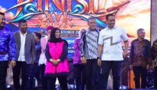 Hadiri Festival Pinisi XVI, Bupati Sinjai Dorong Budaya Jadi Magnet Wisata. (ist)