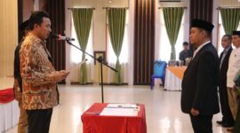 Bupati Luwu Utara Lantik Muchammad Ichsan Lussa sebagai Direktur Perumda Tirta Bukae Periode 2026–2031. (int)